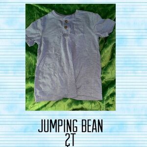Jumping Beans Light Gray Kids Tee